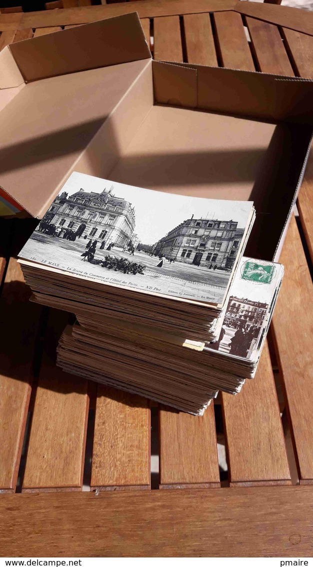 Lotcpa 111 - Lot De 500 CPA Environ France Type Drouille ( Pas De Petits Villages, Surtout Des Grandes Villes) - 500 Postcards Min.