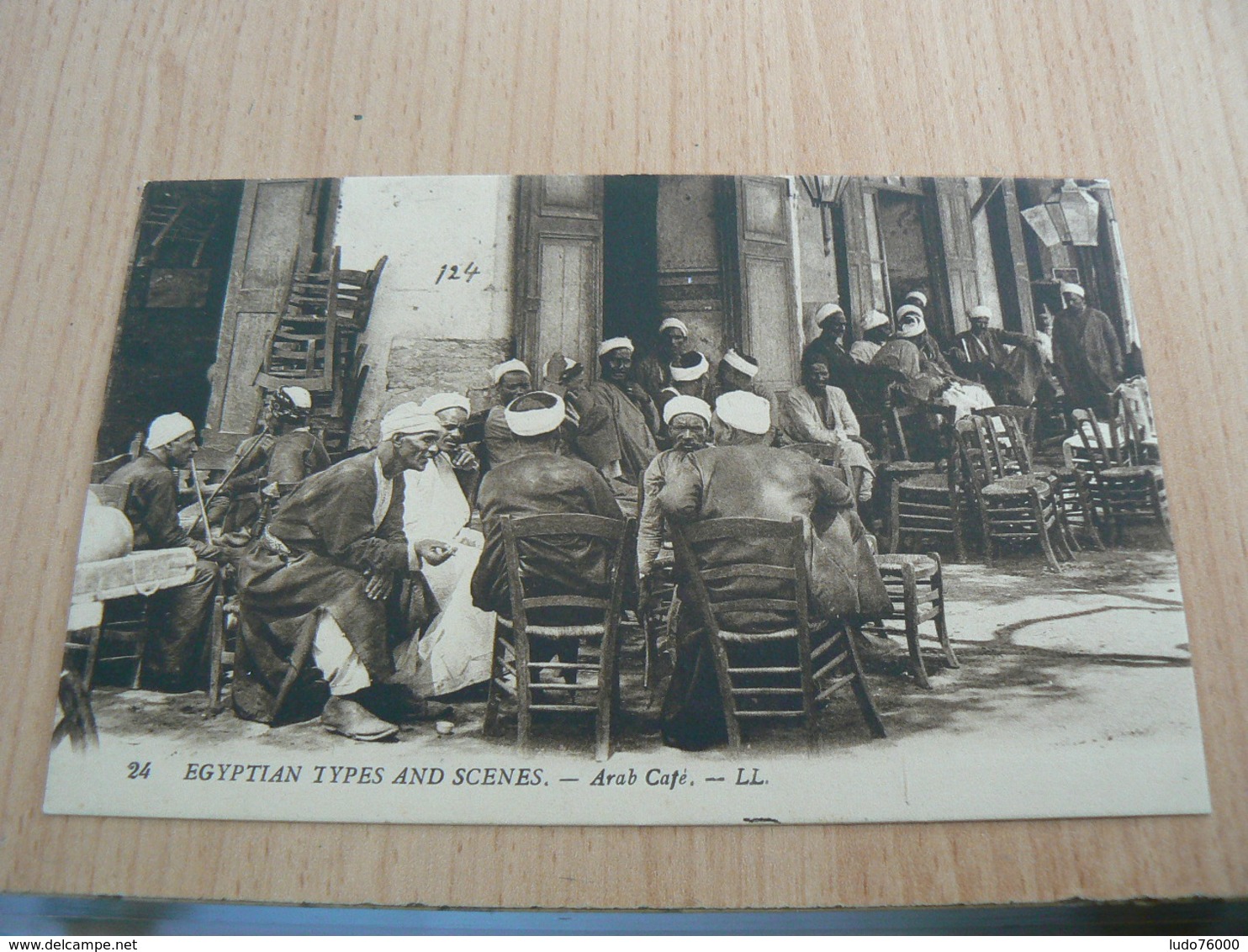 CP01/ EGYPTE SCENES ET TYPES CAFE ARABE / CARTE NEUVE - Autres & Non Classés