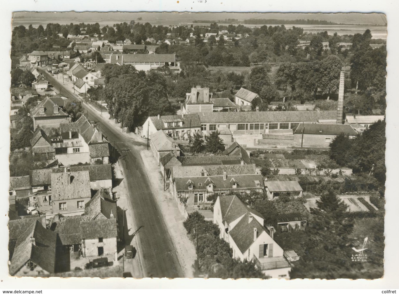 80 - Ailly-le-Haut-Clocher -        Route Nationale Et L'Usine - Ailly Le Haut Clocher