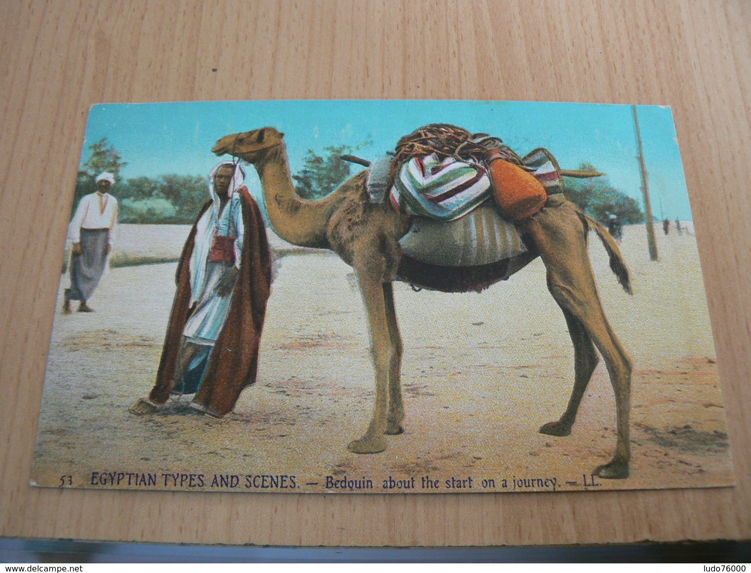 CP01/ EGYPTE SCENES TYPES PRET POUR LE VOYAGE / CARTE NEUVE - Autres & Non Classés