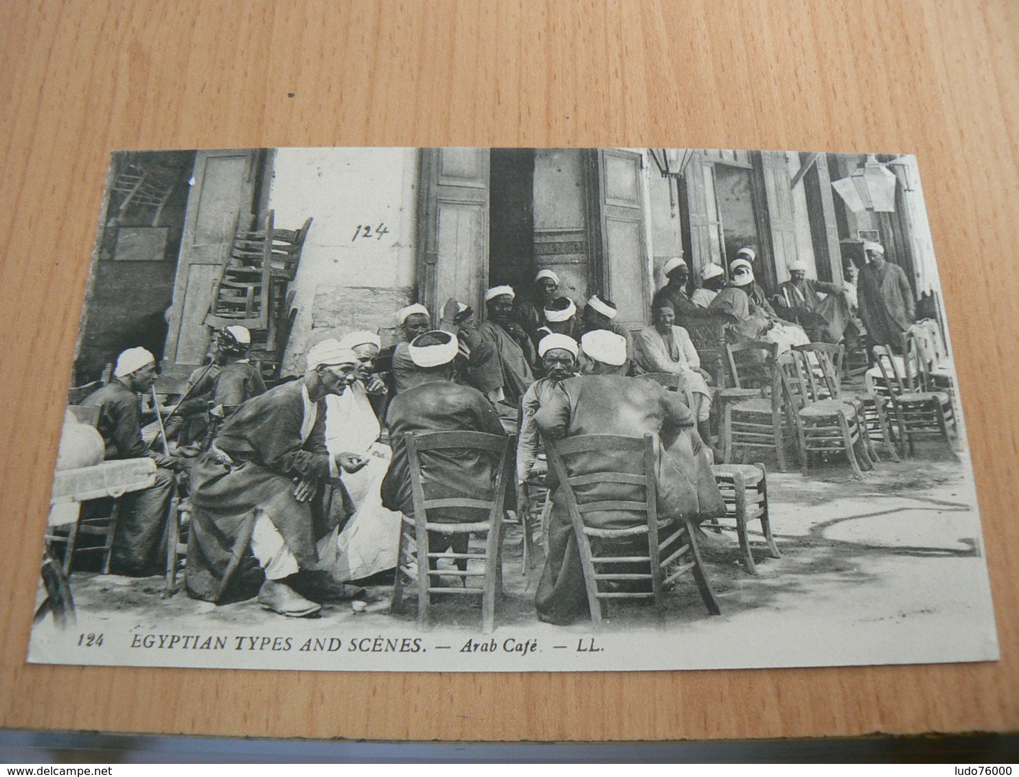 CP01/ EGYPTE SCENES TYPES CAFE ARABE / CARTE NEUVE - Autres & Non Classés