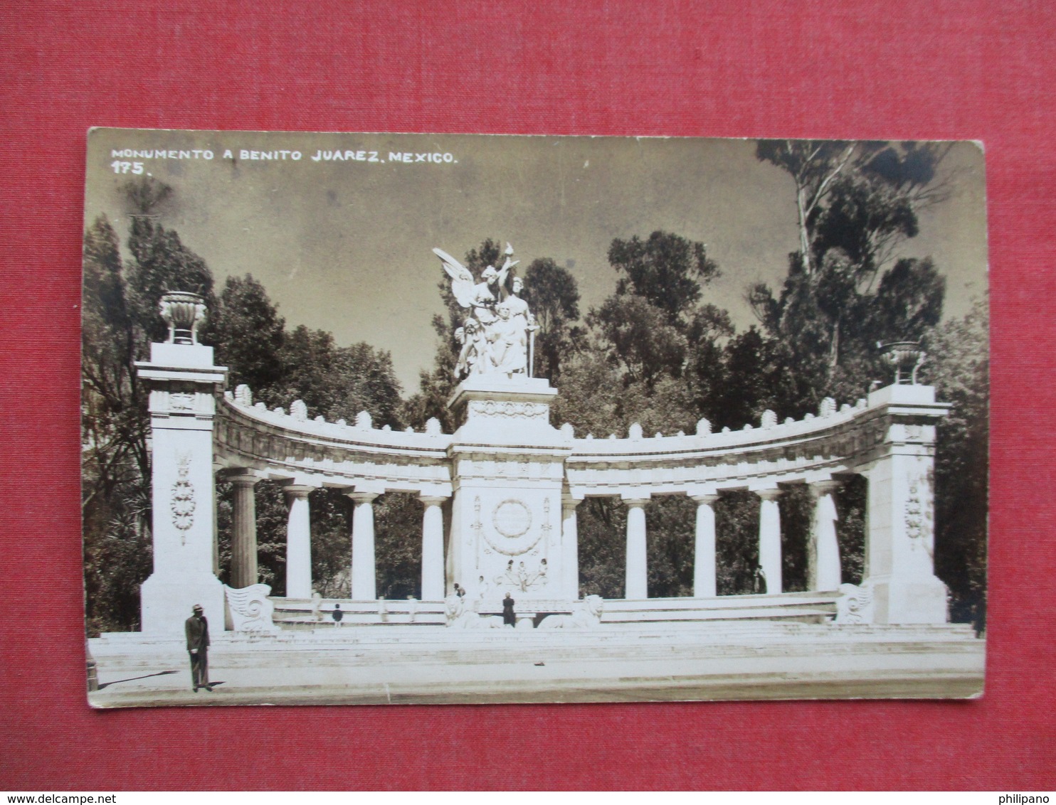 RPPC----- Mexico--- Monumento A Benito Juarez    Ref 3374 - Mexico