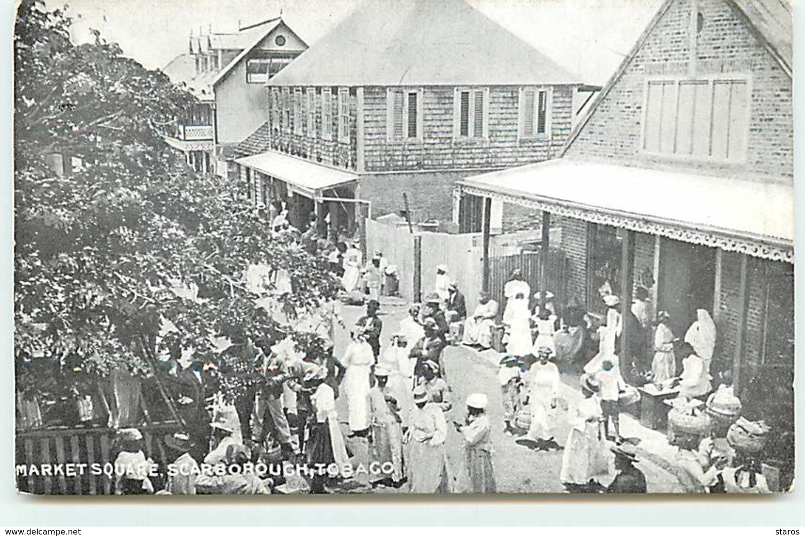 TRINIDAD - Market Square - Scarborough - Tobago - Trinidad