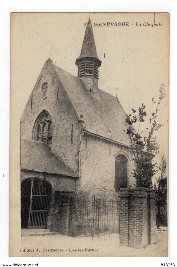 Izenberge  22. ISENBERGHE  -  La Chapelle - Alveringem