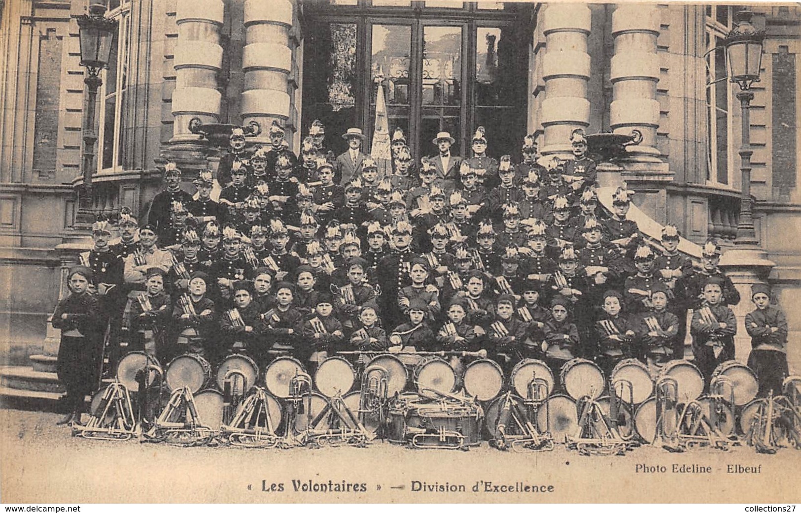 76-ELBEUF- LES VOLONTAIRES- DIVISON D'EXCELLENCE - ORCHESTRE - Elbeuf