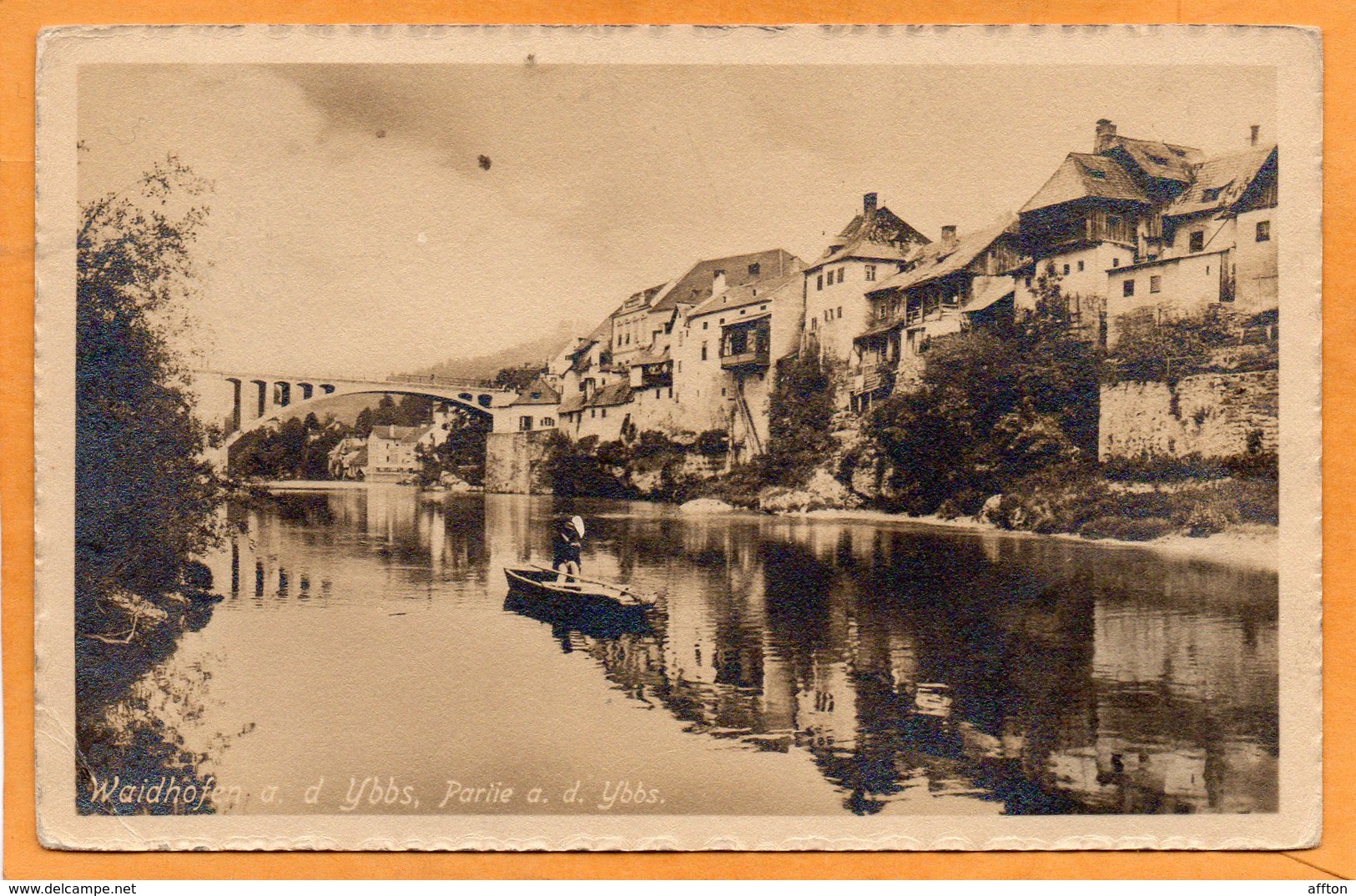Waidhofen And Ybbs 1911 Postcard - Waidhofen An Der Ybbs