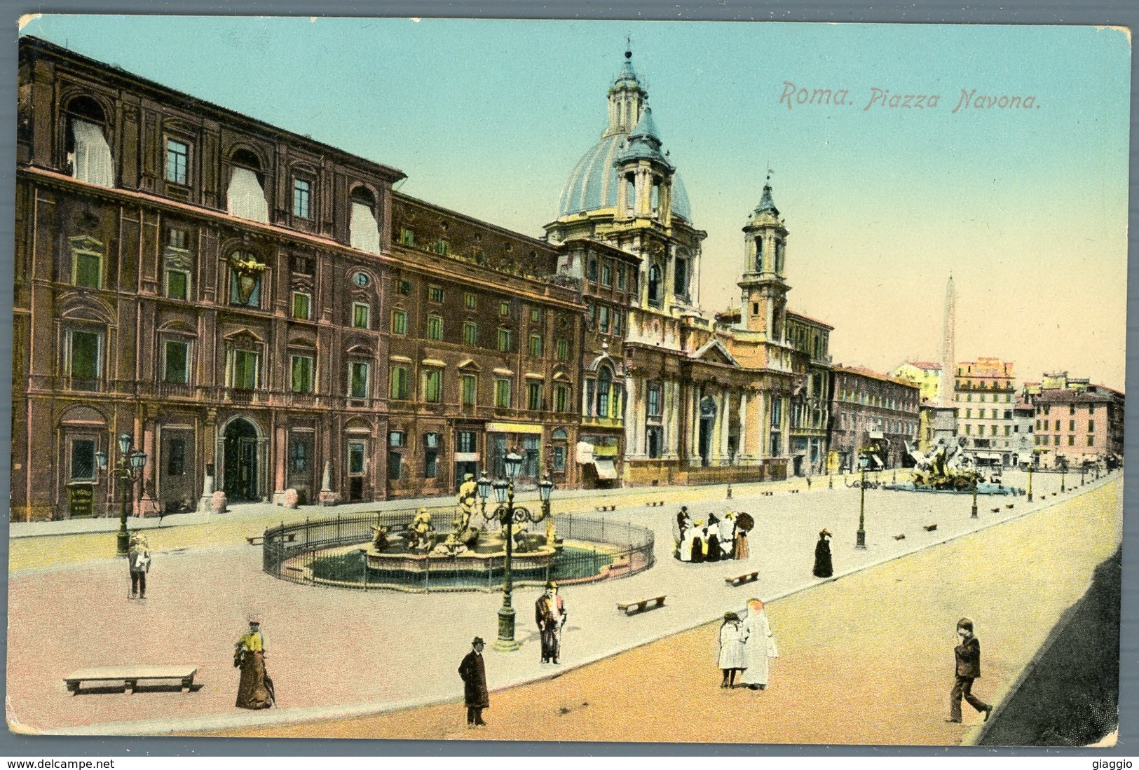 °°° Cartolina - Roma N. 1061 Piazza Navona Formato Piccolo Nuova °°° - Autres Monuments, édifices