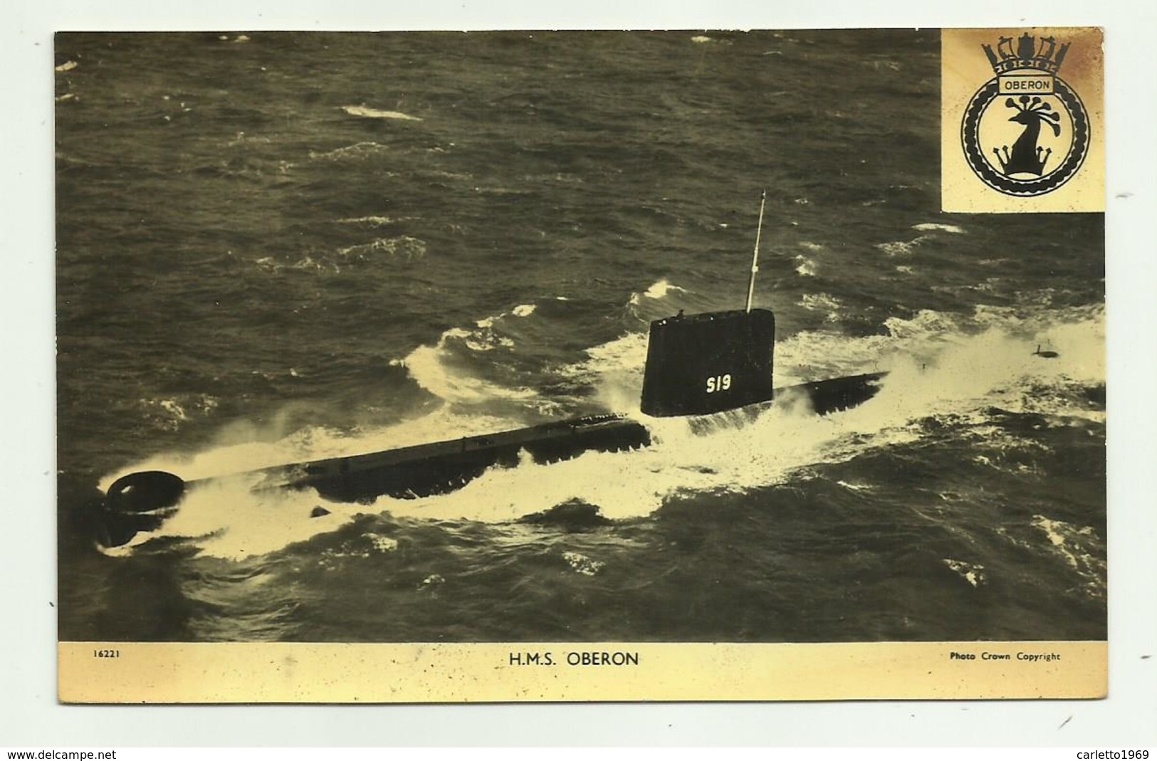 SOTTOMARINO H.M.S. OBERON - NV FP - Submarinos