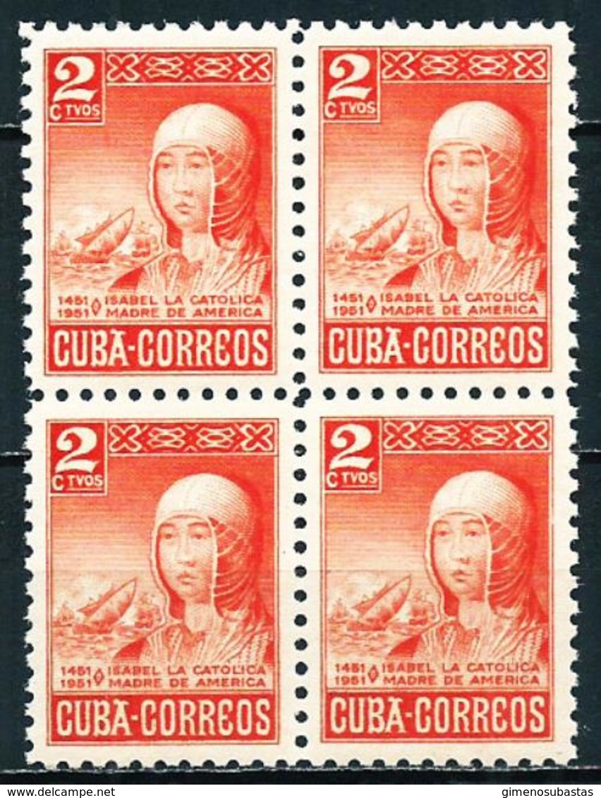 Cuba Nº 356 (bloque-4) Nuevo - Nuevos