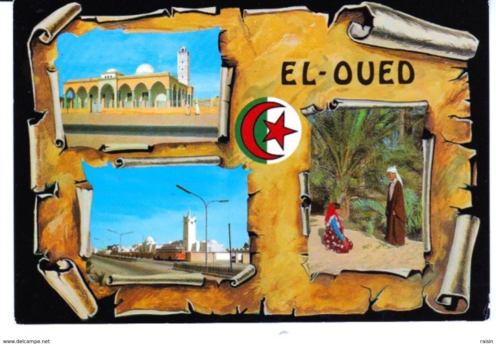 Algérie  El - Oued  Wilaya De Biskra Hôtel Transatlantique La Mosquée Costumes D'El-Oued N°C8 TBE - El-Oued