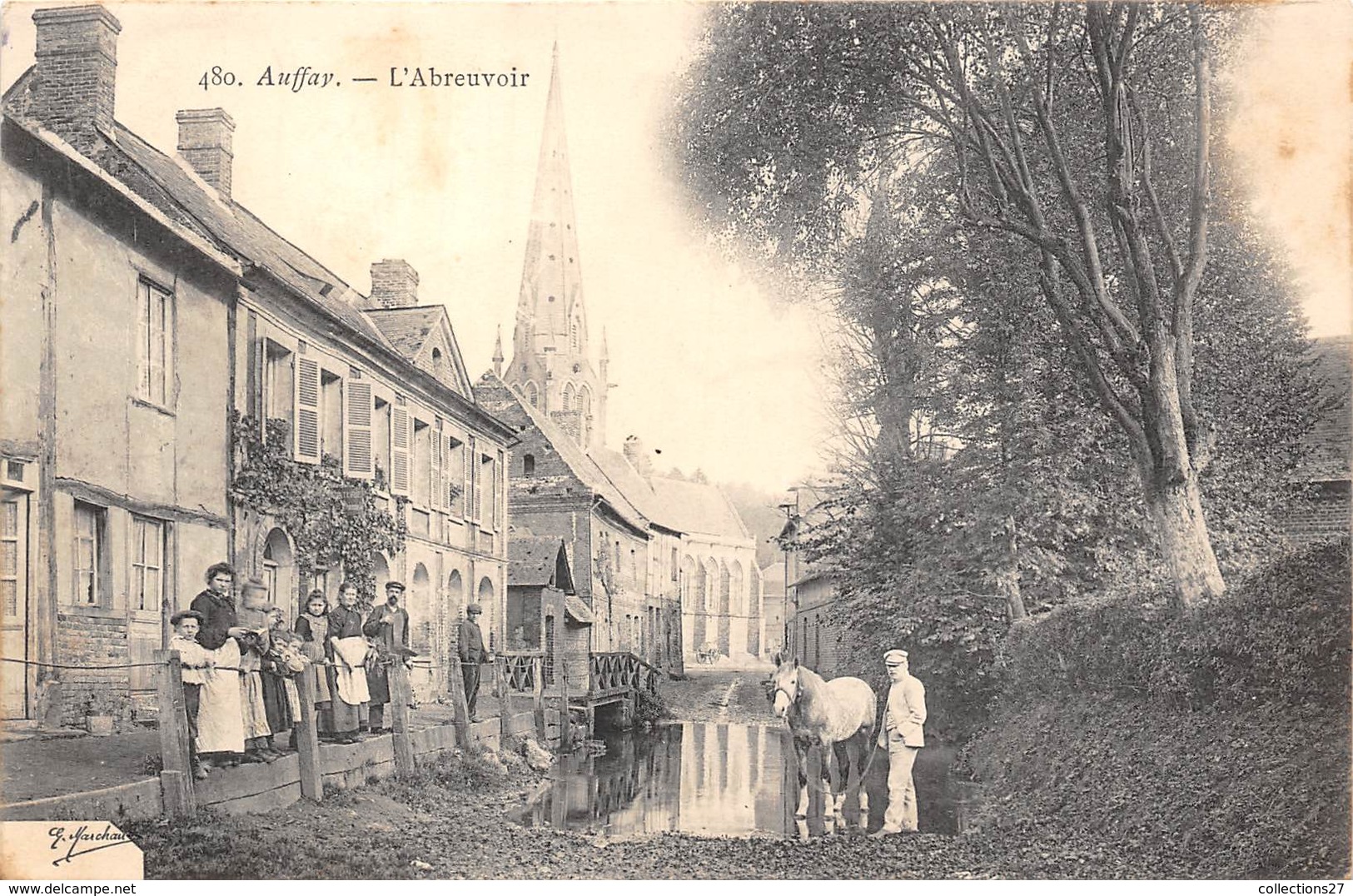 76-AUFFAY-L'ABREUVOIR - Auffay