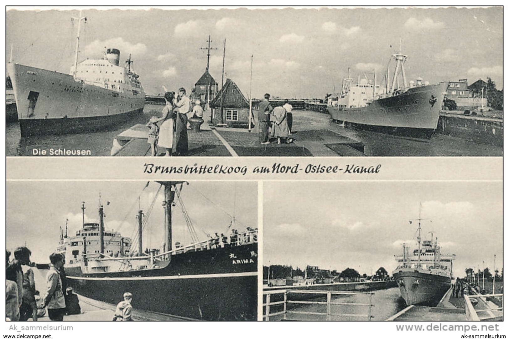 Brunsbüttel / Brunsbüttelkoog / Schiff / Ship / Bateau (D-A184) - Brunsbüttel