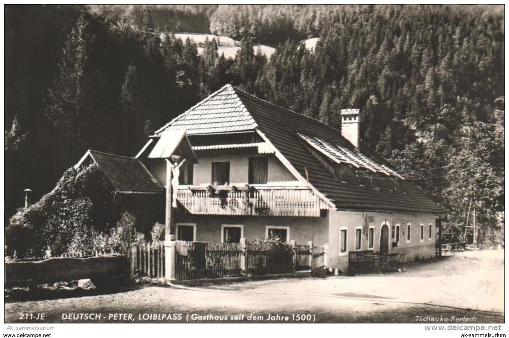 Ferlach / Loiblpass / Deutsch-Peter / Gasthaus (D-KW117) - Ferlach