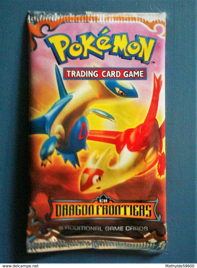 Booster De 9 Cartes Pokemon 2006 USA - Dragon Frontiers - Neuf - Non Ouvert - Other & Unclassified