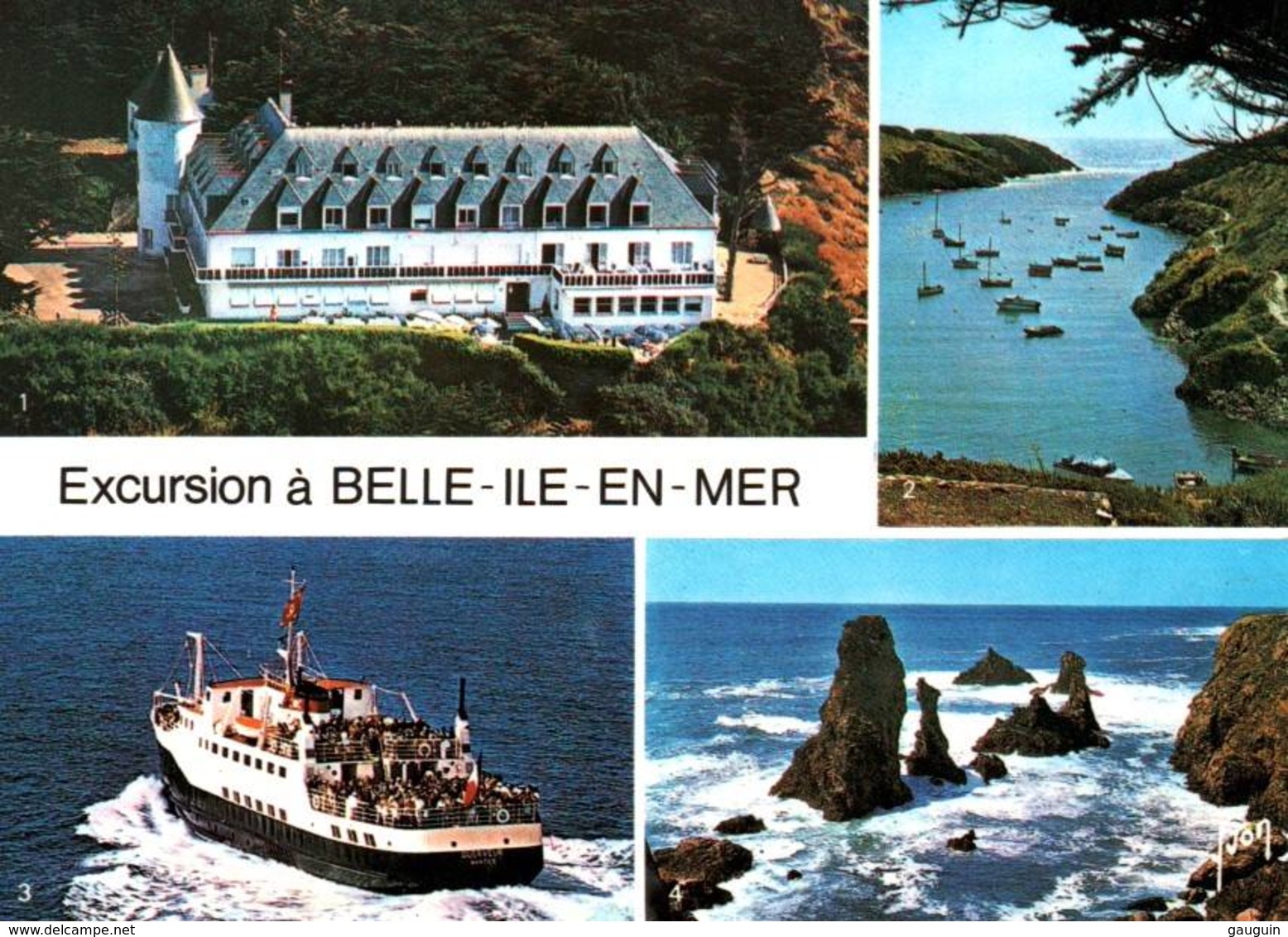 CPM - BELLE ILE EN MER - Multivues - Belle Ile En Mer