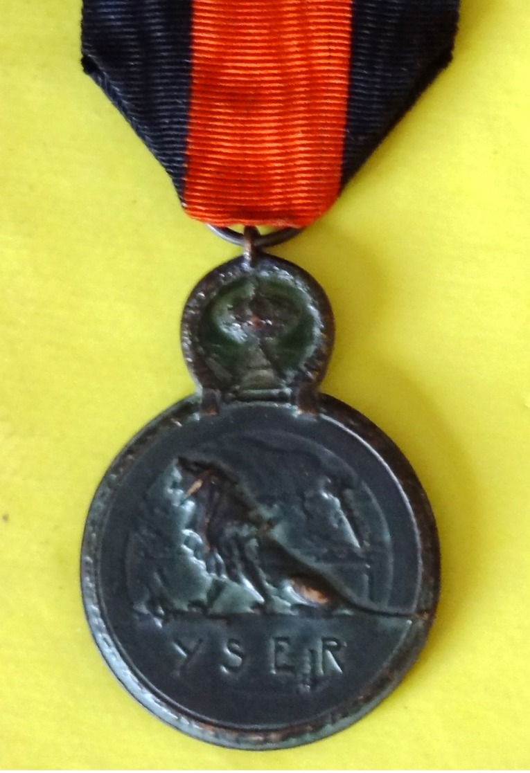 Médaille Bataille De L'Yser - Belgique
