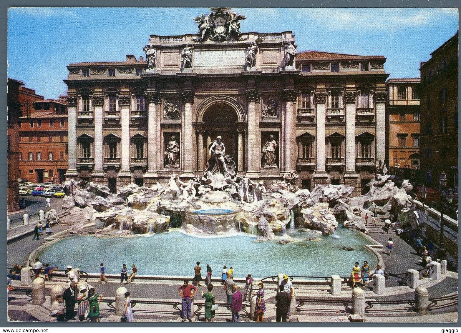 °°° Cartolina - Roma N. 590 Fontana Di Trevi Viaggiata °°° - Autres Monuments, édifices