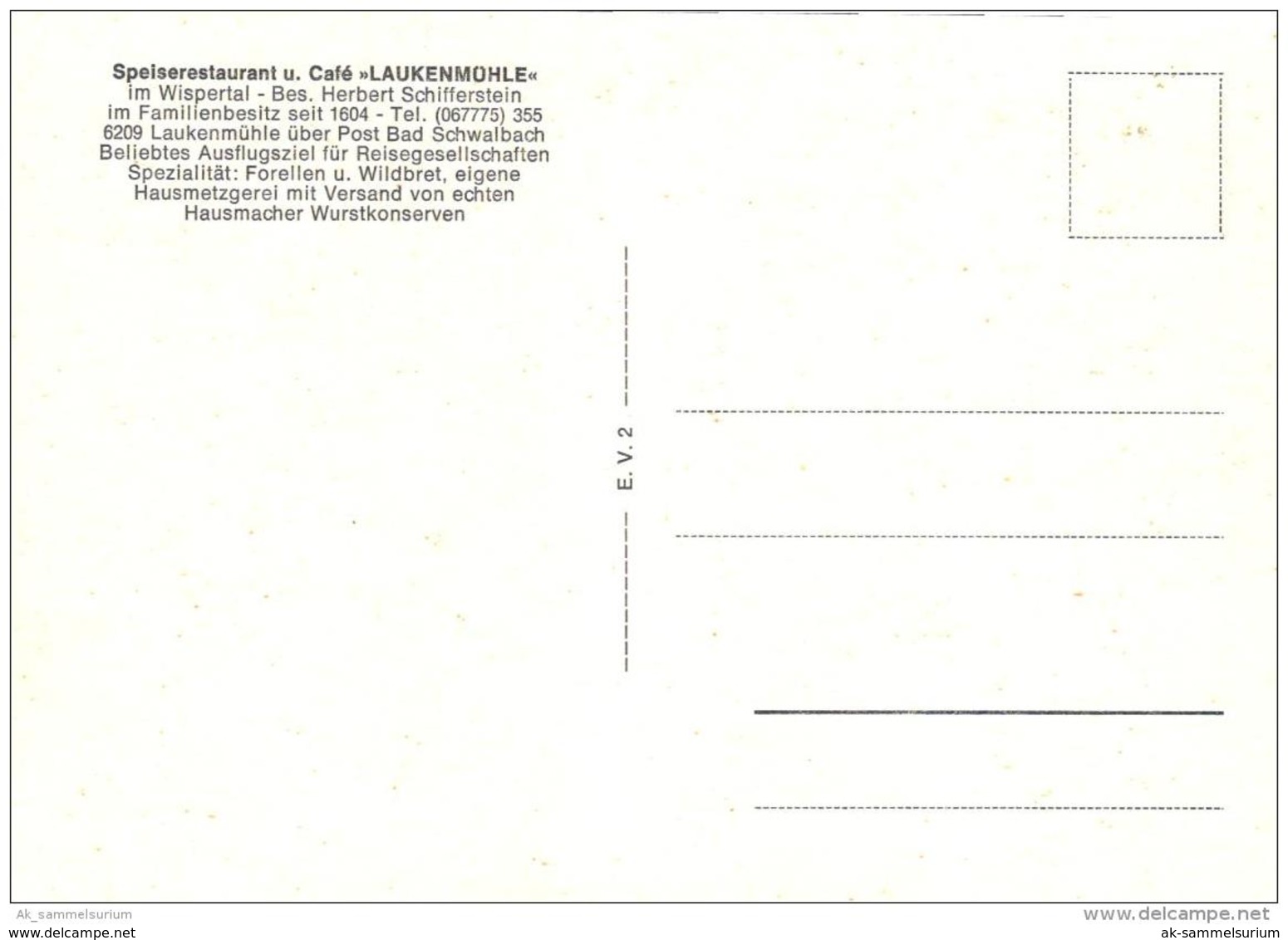 Laukenmühle / Bad Schwalbach / Wispertal (D-A244) - Bad Schwalbach