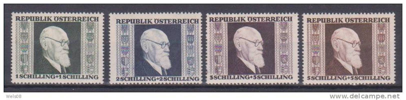 Österreich 1946:  "Dr.Karl Renner"  Postfrisch Luxus ANK 28,--€ (siehe Foto/Scan) - Unused Stamps