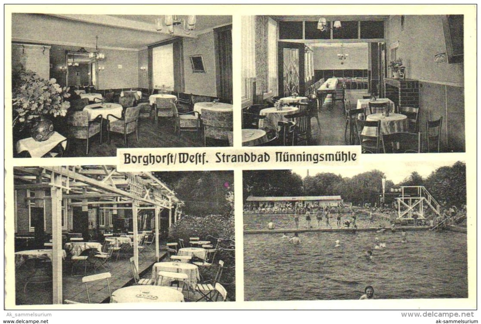 Borghorst / Steinfurt / Nünningsmühle / Strandbad (D-KW119) - Steinfurt