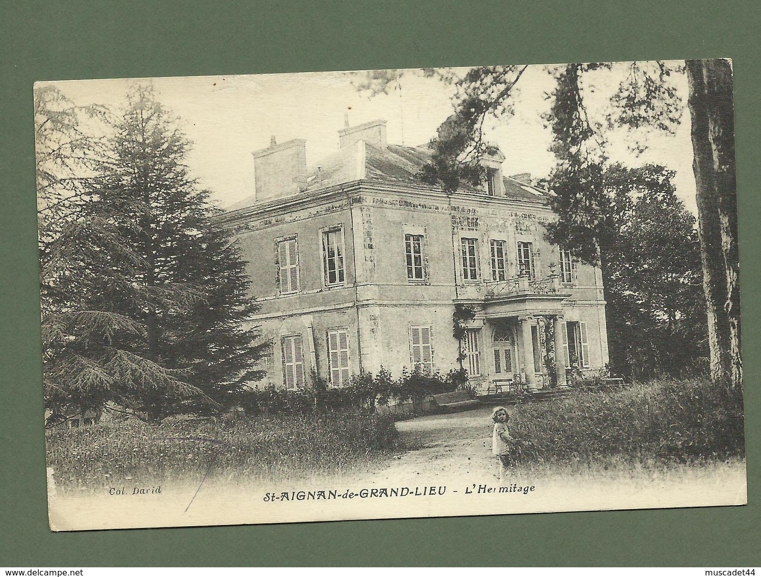 CARTE POSTALE LOIRE ATLANTIQUE  44 SAINT AIGNAN DE GRAND LIEU L HERMITA - Other & Unclassified