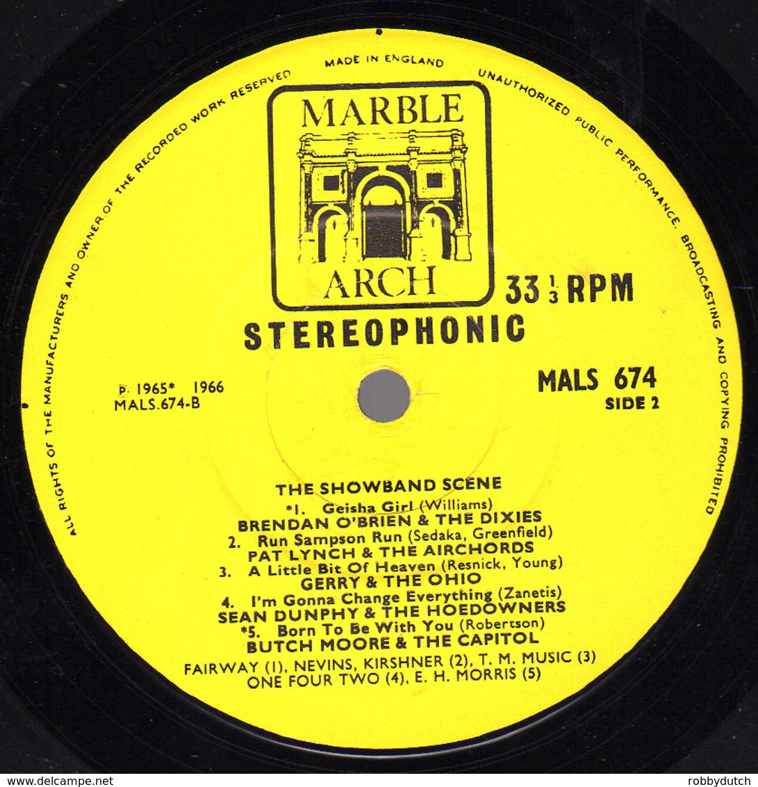 * LP *  THE SHOWBAND SCENE Vol.2 - VARIOUS ARTISTS (England 1965 EX!!!) - Verzameluitgaven