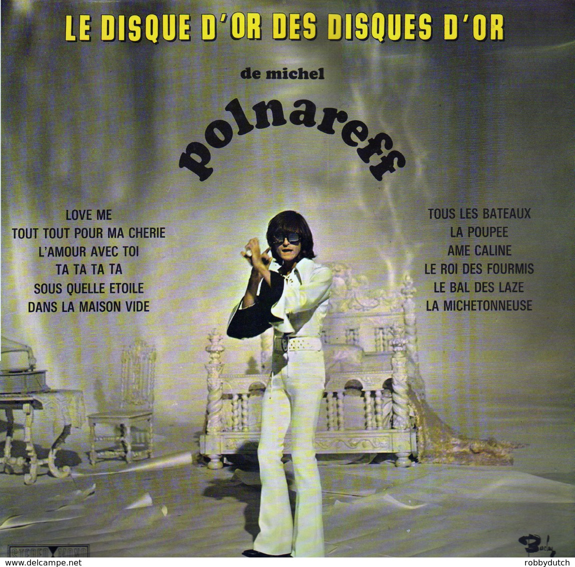 * LP *  LE DISQUE D' OR DES DISQUES D' OR DE MICHEL POLNAREFF (Belgium 1970) - Rock