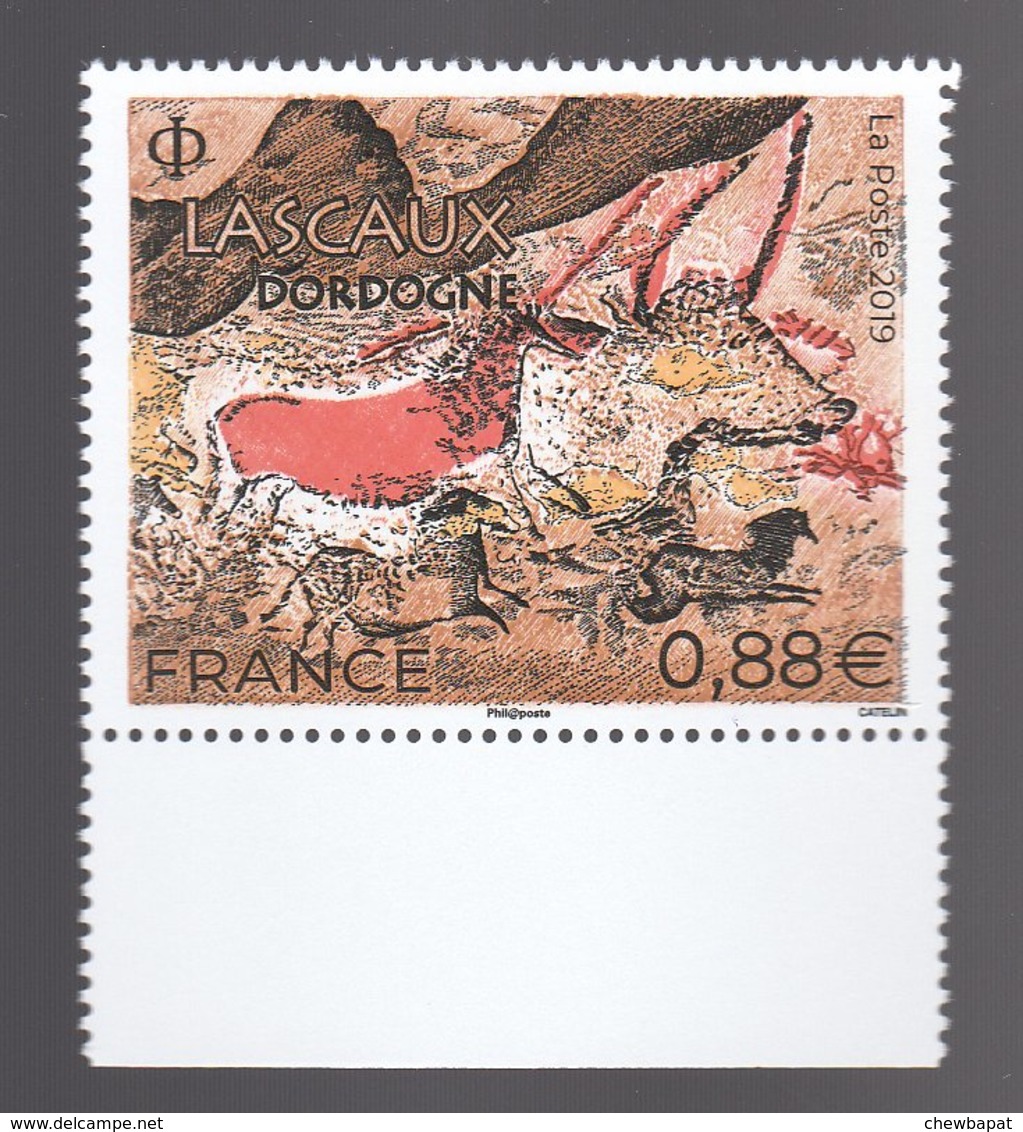 France 2019 - Lascaux (Dordogne)  (0,88€ X 1) - Neufs