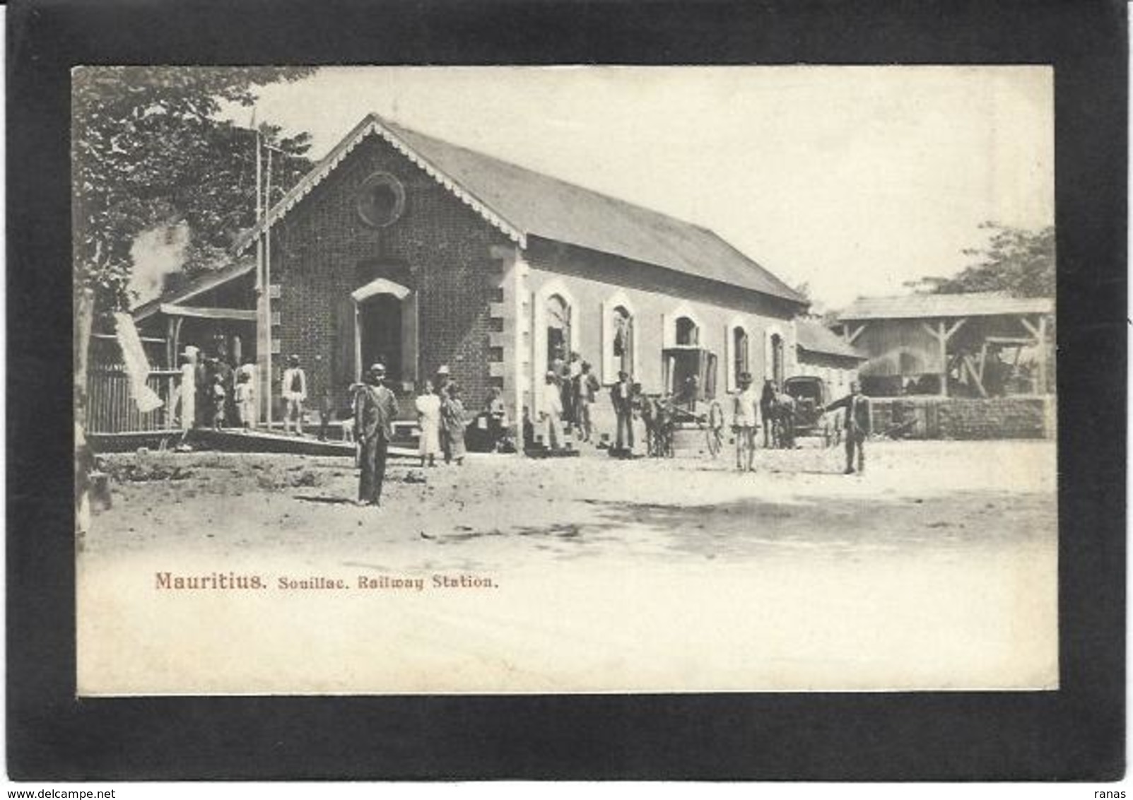 CPA Ile Maurice Mauritius Non Circulé Gare Station Souillac - Maurice