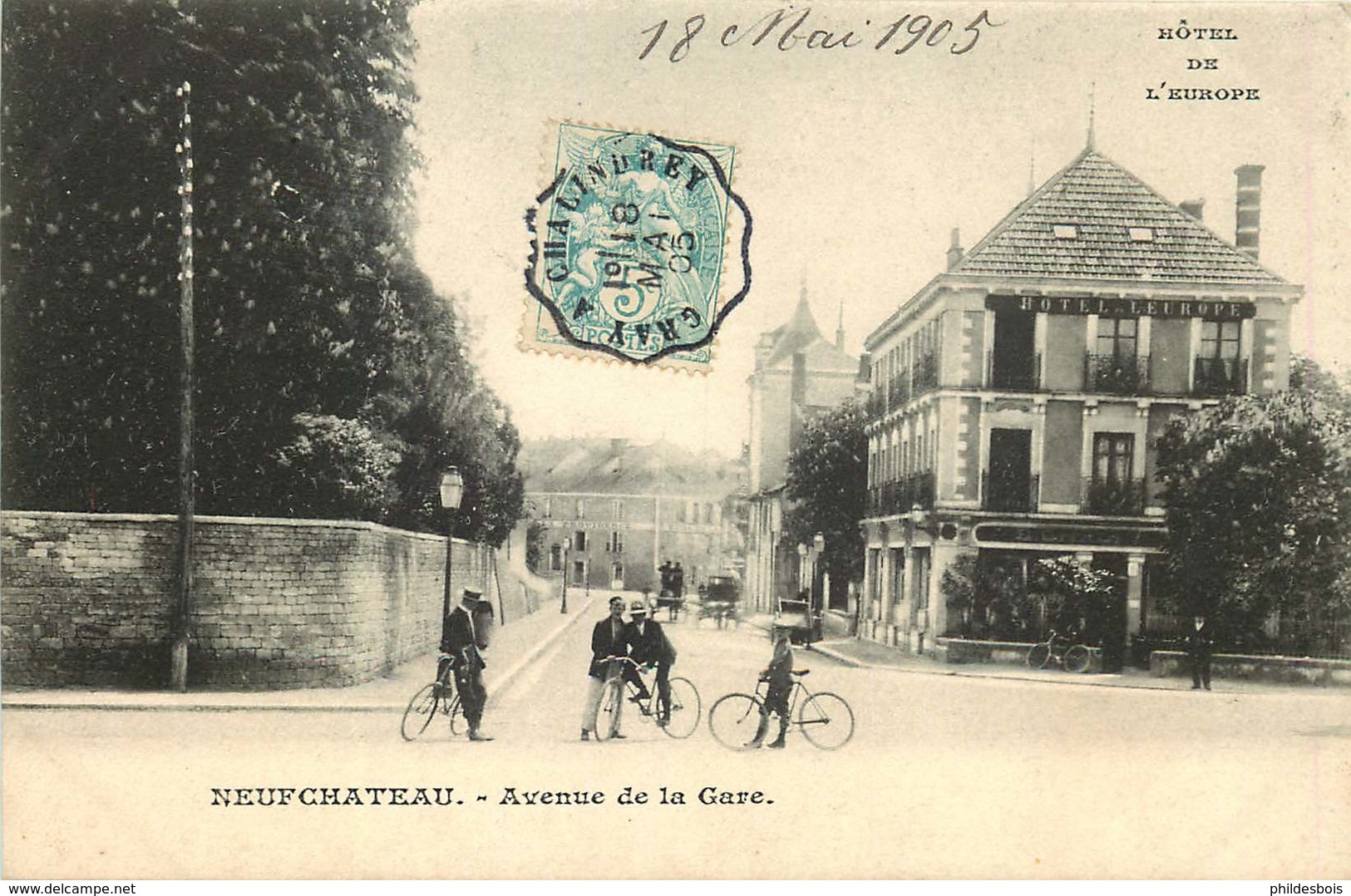 VOSGES  NEUFCHATEAU   Avenue De La Gare - Neufchateau
