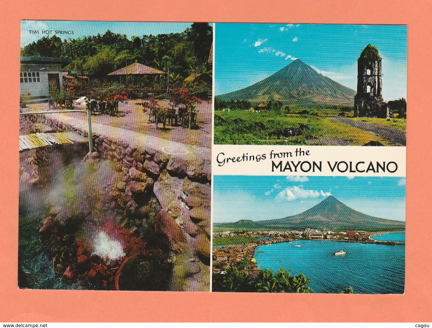 PHILIPPINES - GREETINGS FROM THE MAYON VOLCANO - Philippines