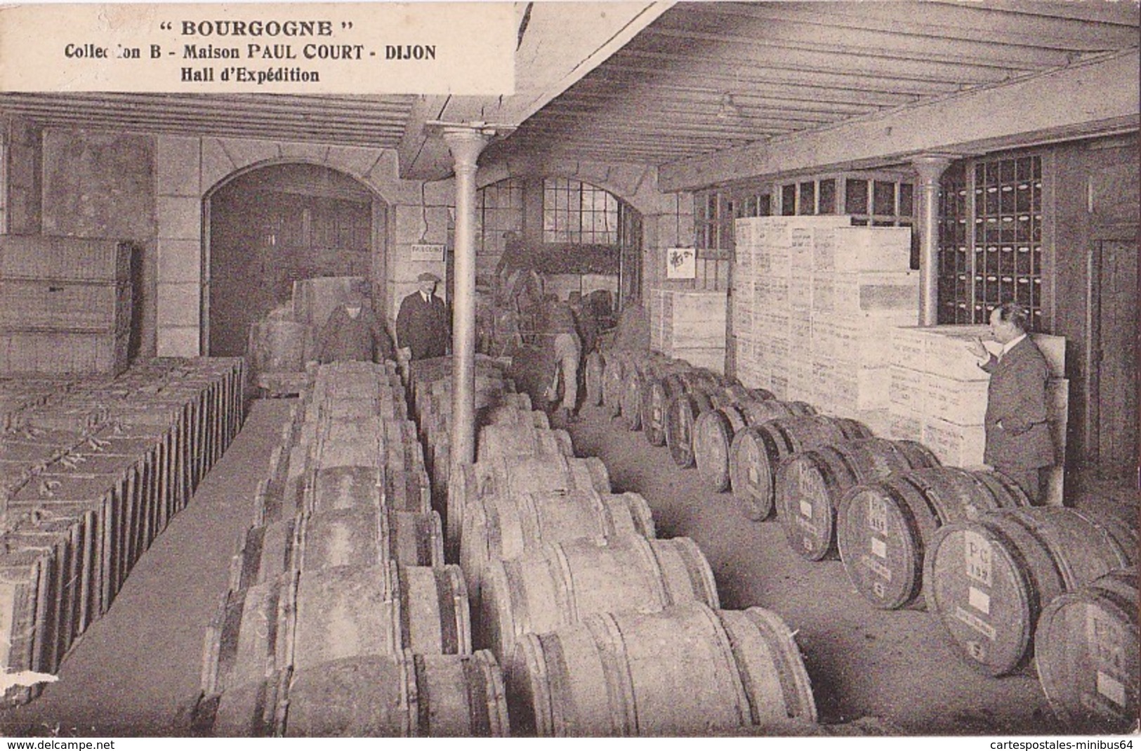 DIJON (21) - Bourgogne - Maison Paul Court - Hall Expédition - Louys Bauer - Sans Date - Dijon