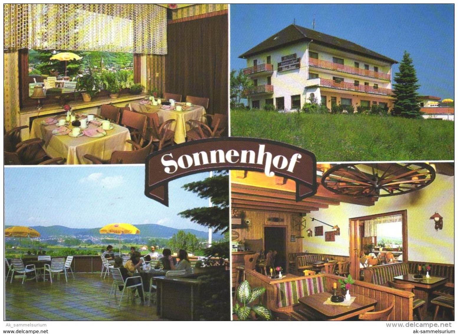 Lügde / Restaurant Sonnenhof Mit Beschreibung  (D-A253) - Luedge