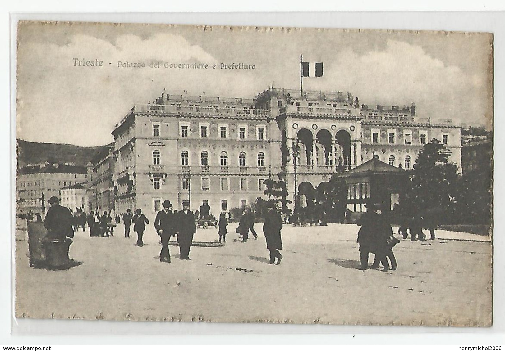 Italie Italia Italie - Trieste Palazzo Del Governatore E Prefettura 1920 - Trieste (Triest)