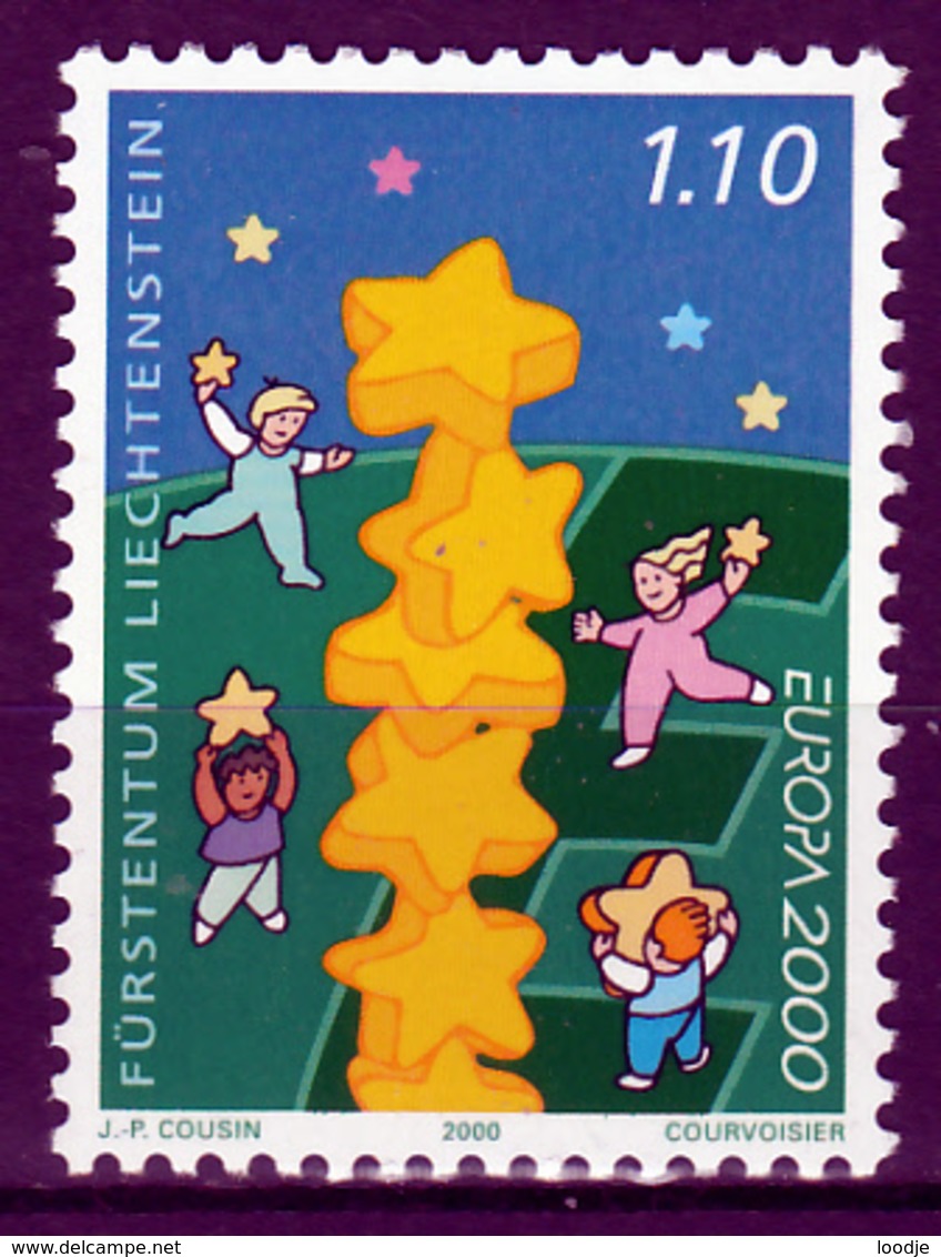 Liechtenstein  Europa Cept 2000 Postfris M.N.H. - 2000