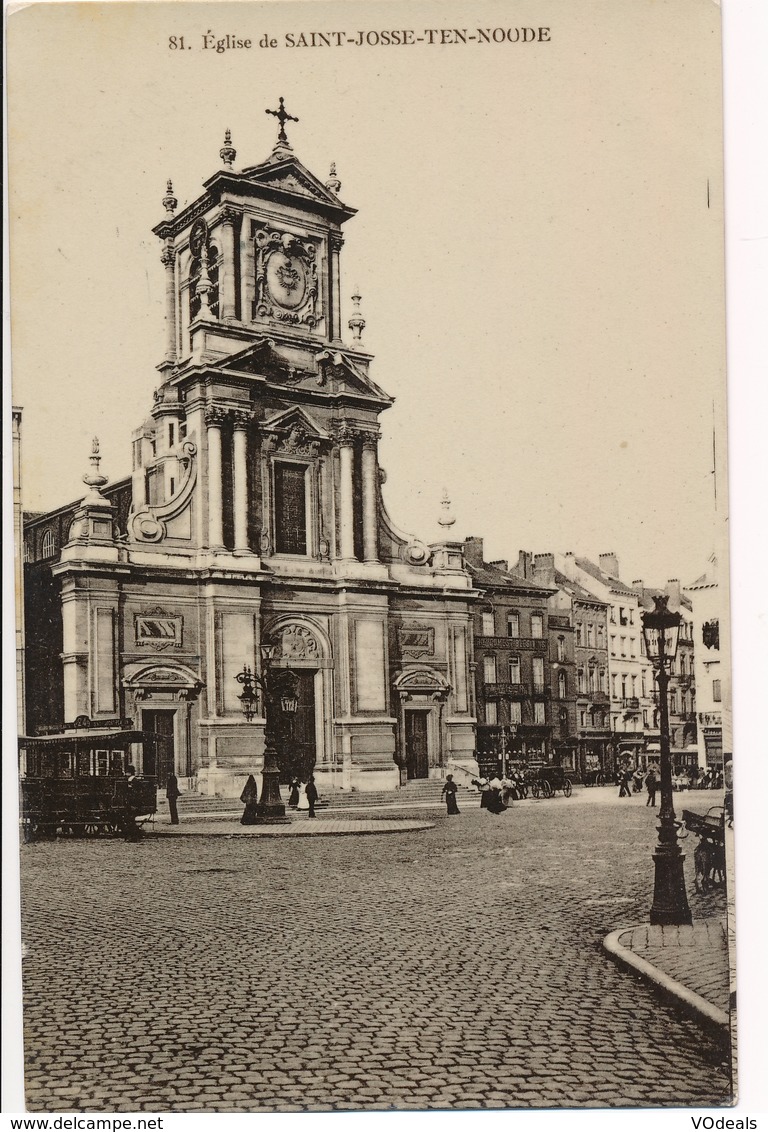 CPSM - Belgique - Brussels - Bruxelles - St-Josse-ten-Noode - Eglise - St-Josse-ten-Noode - St-Joost-ten-Node