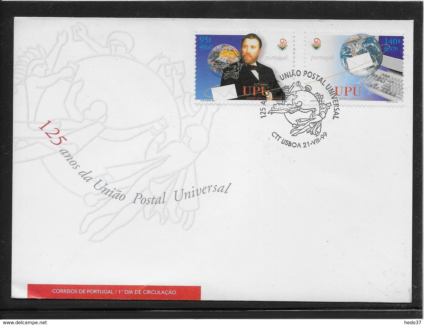 Portugal - FDC - Enveloppe - FDC