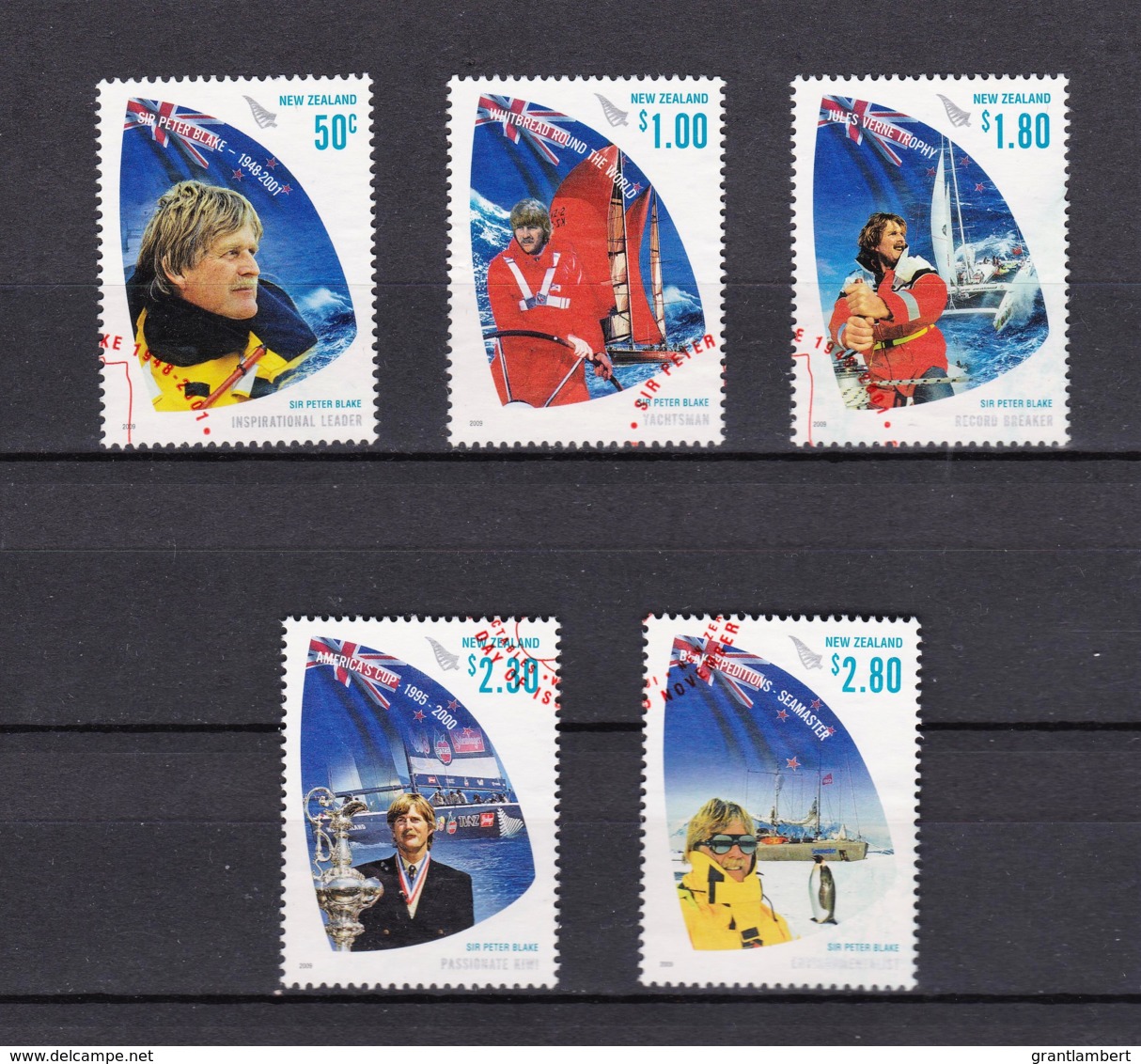 New Zealand 2009 Sir Peter Blake Set Of 5 Used - Used Stamps