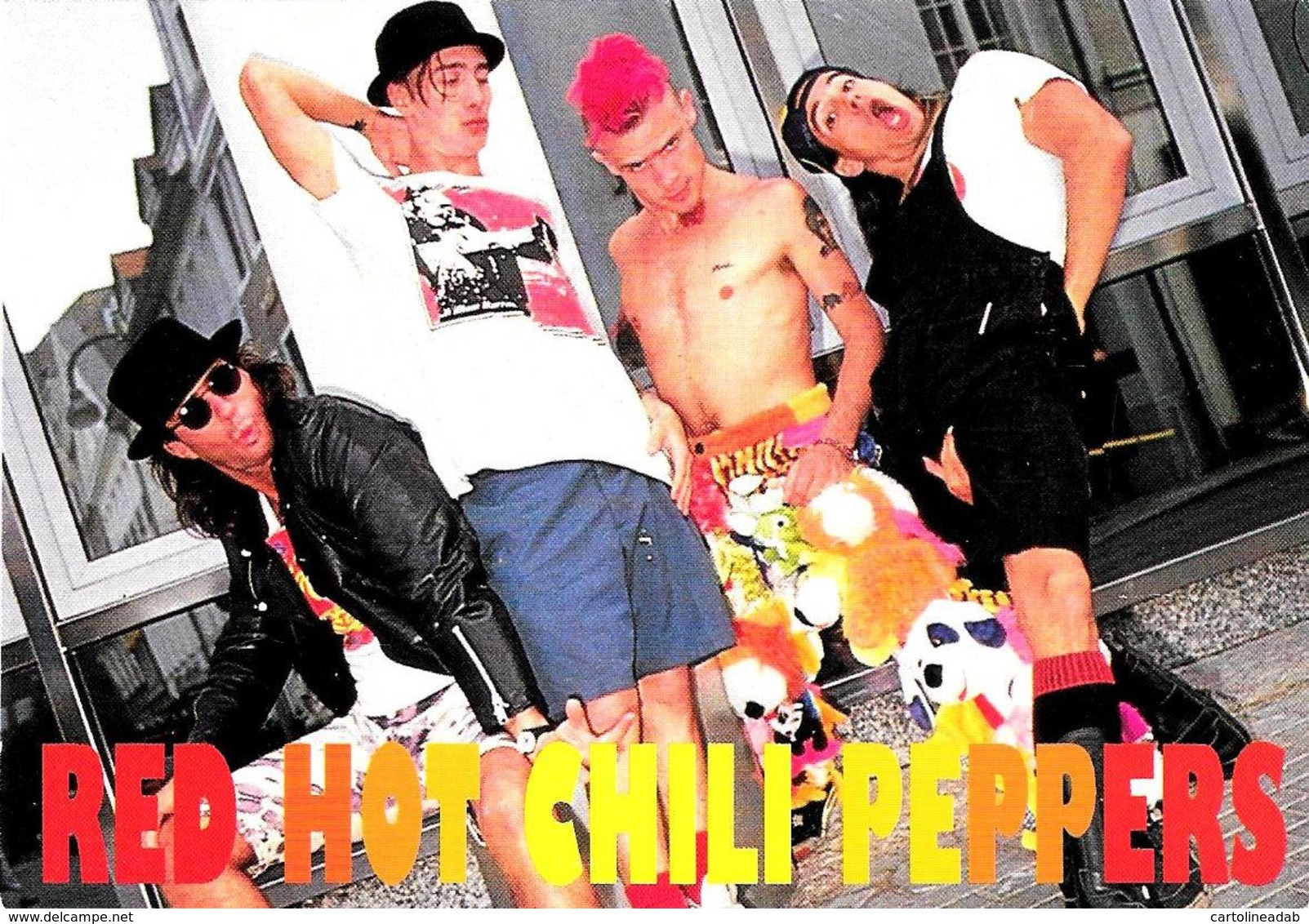 [MD3439] CPM - MUSICA - RED HOT CHILI PEPPERS - WORLD COLLECTION - Non Viaggiata - Cantanti E Musicisti