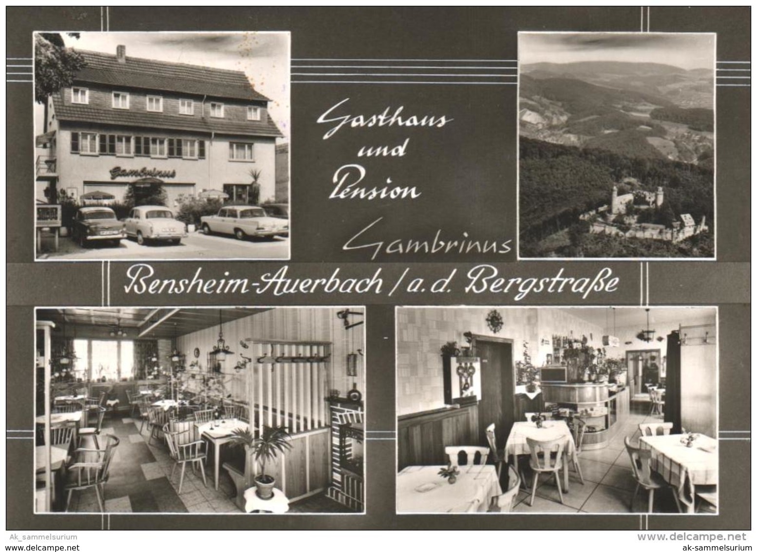 Auerbach (Bensheim) / Gasthaus Gambrinus (D-A257) - Bensheim