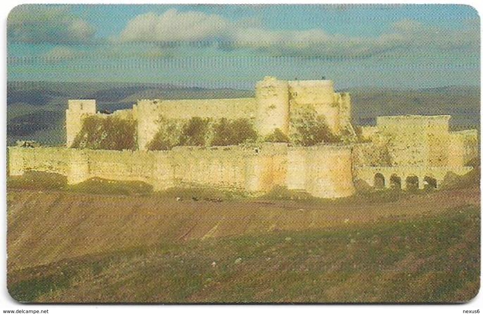 Syria - STE - Easycomm - Chip - Crac Des Chevaliers, 500S.P, Cn. 1NGCJCE, Used - Syria