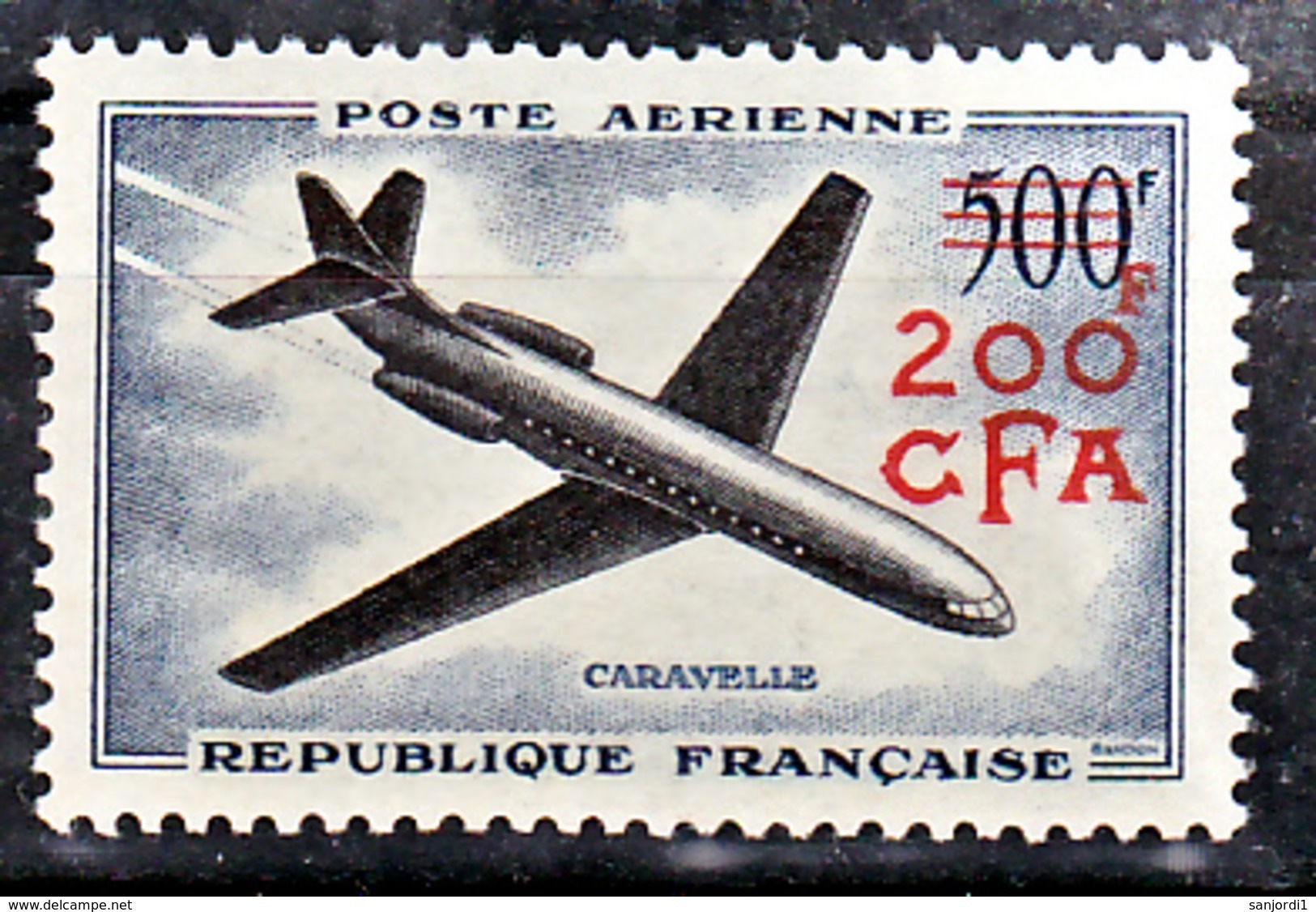 Réunion PA 56 Prototypes Caravelleneuf ** MnH Sin Charmela Cote 31 - Airmail