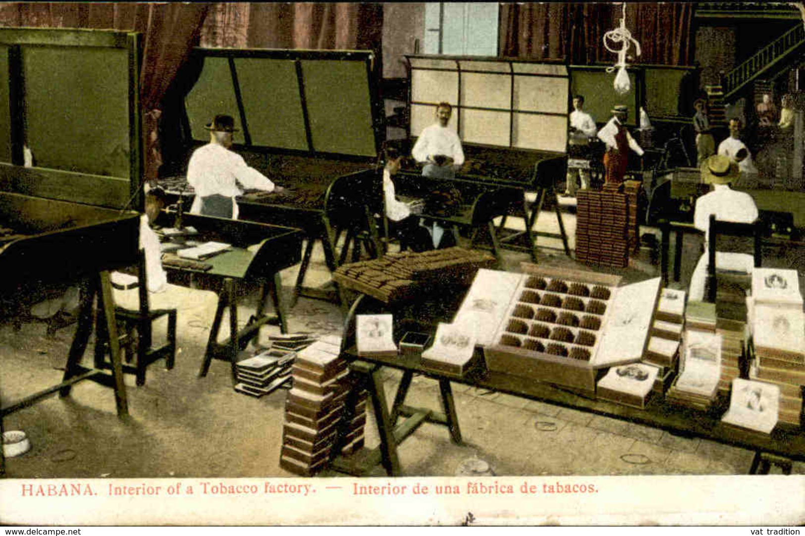 CUBA - Carte Postale - La Havane - Une Fabrique De Tabac- L 30043 - Autres & Non Classés