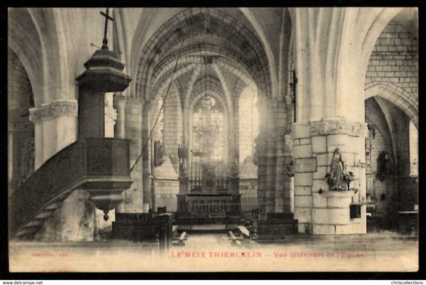 51 - LE MEIX THIERCELIN (Marne) - Vue (Intérieur De L'Eglise) - Other & Unclassified