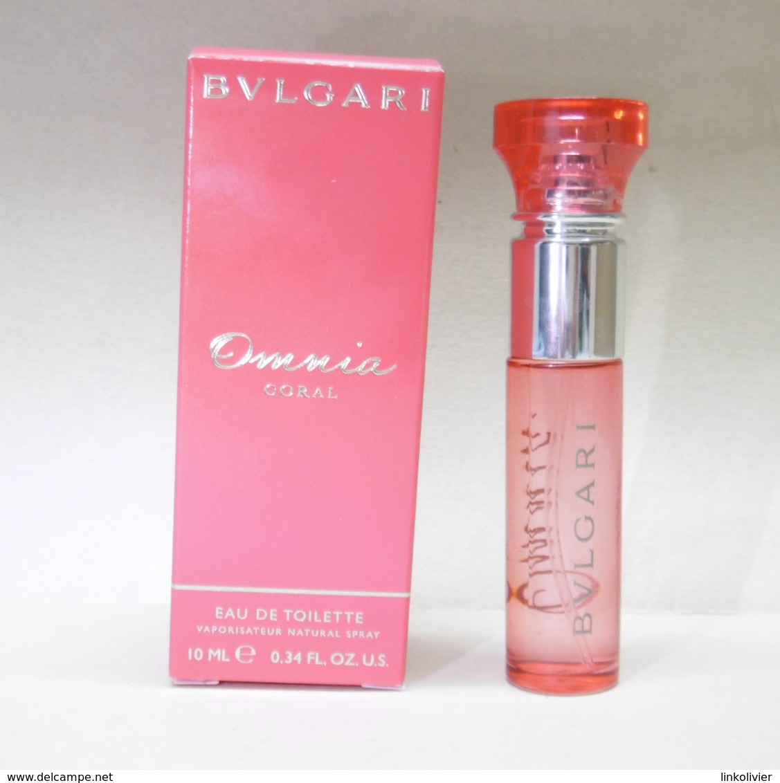 Omnia Coral BULGARI - EDT Femme - Vaporisateur De Sac 10 Ml Plein En Boîte - Ohne Zuordnung