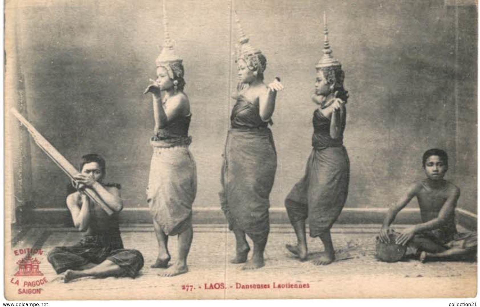 LAOS .... DANSEUSES LAOTIENNES - Laos