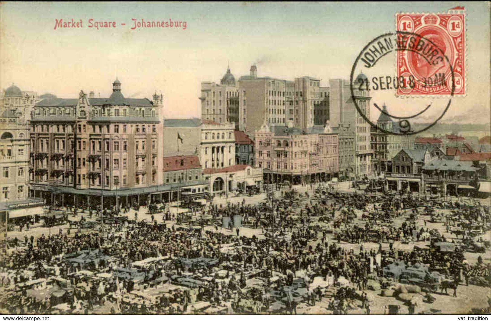 AFRIQUE DU SUD - Carte Postale - Johannesburg - Market Square  - L 30052 - Afrique Du Sud