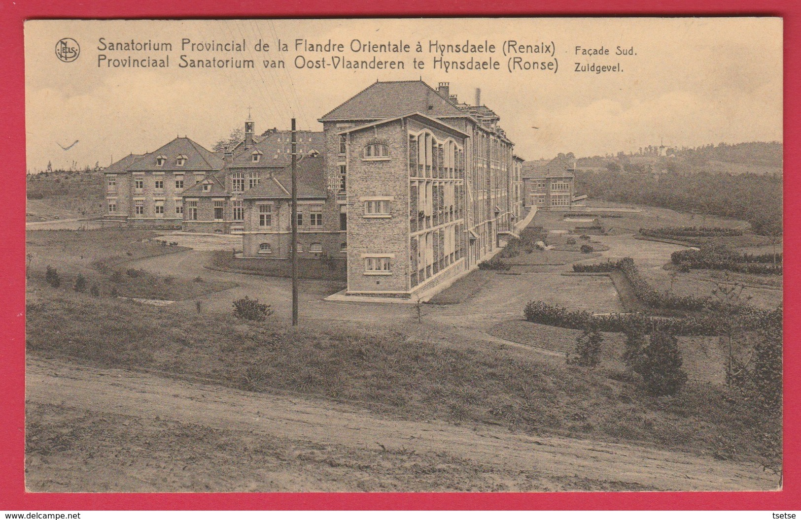 Ronse - Provincial Sanatorium Te Hynsdaele - Zuidgevel ( Verso Zien ) - Renaix - Ronse