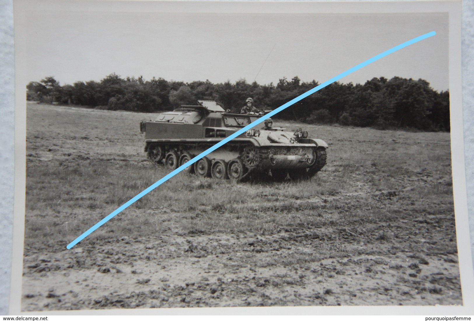 Photox8 ABL Manoeuvres 60's Tank Char Mortiers Militaria Armée Leger - Guerre, Militaire