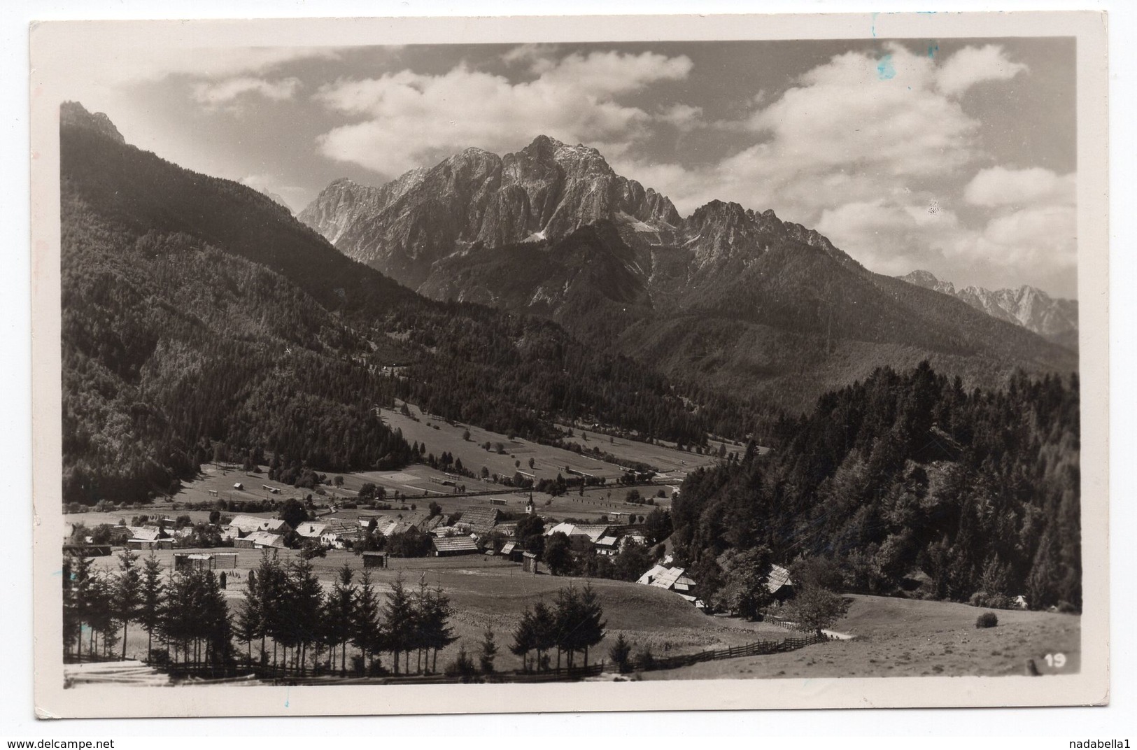 1938 YUGOSLAVIA, SLOVENIA, PODKOREN, TPO 72 RATECE-LJUBLJANA, ILLUSTRATED POSTCARD,  USED - Yugoslavia